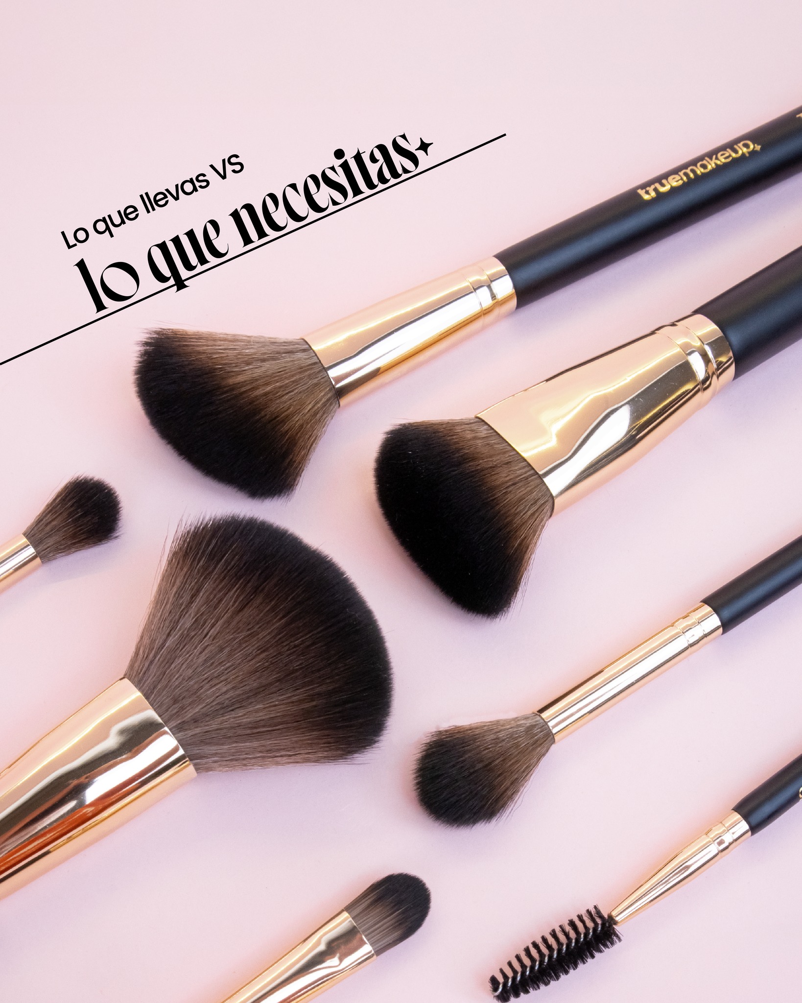 Set de brochas profesionales trueMakeup